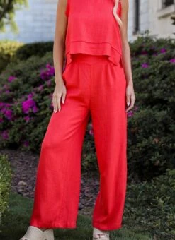 Dreamy Decision Linen Pants - DU DEAL
