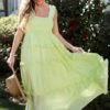 Luminous Delight Lime Maxi Dress -Trendy Clothing Store 2P4A1711