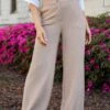 Effortless Intention Mocha Trouser Pants -Trendy Clothing Store 2P4A2802