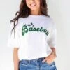 Green Baseball Tee -Trendy Clothing Store shopdressup baseball custom tees 28