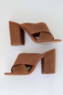 We All Know Camel Espadrille Heels - DU DEAL -Trendy Clothing Store shopdressup brown espadrille heels 9