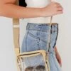 Always With Me Clear Crossbody Bag -Trendy Clothing Store shopdressup clear purse 4