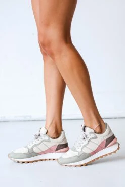 FINAL SALE - Phoebe Color Block Sneakers -Trendy Clothing Store shopdressup color block sneakers 4