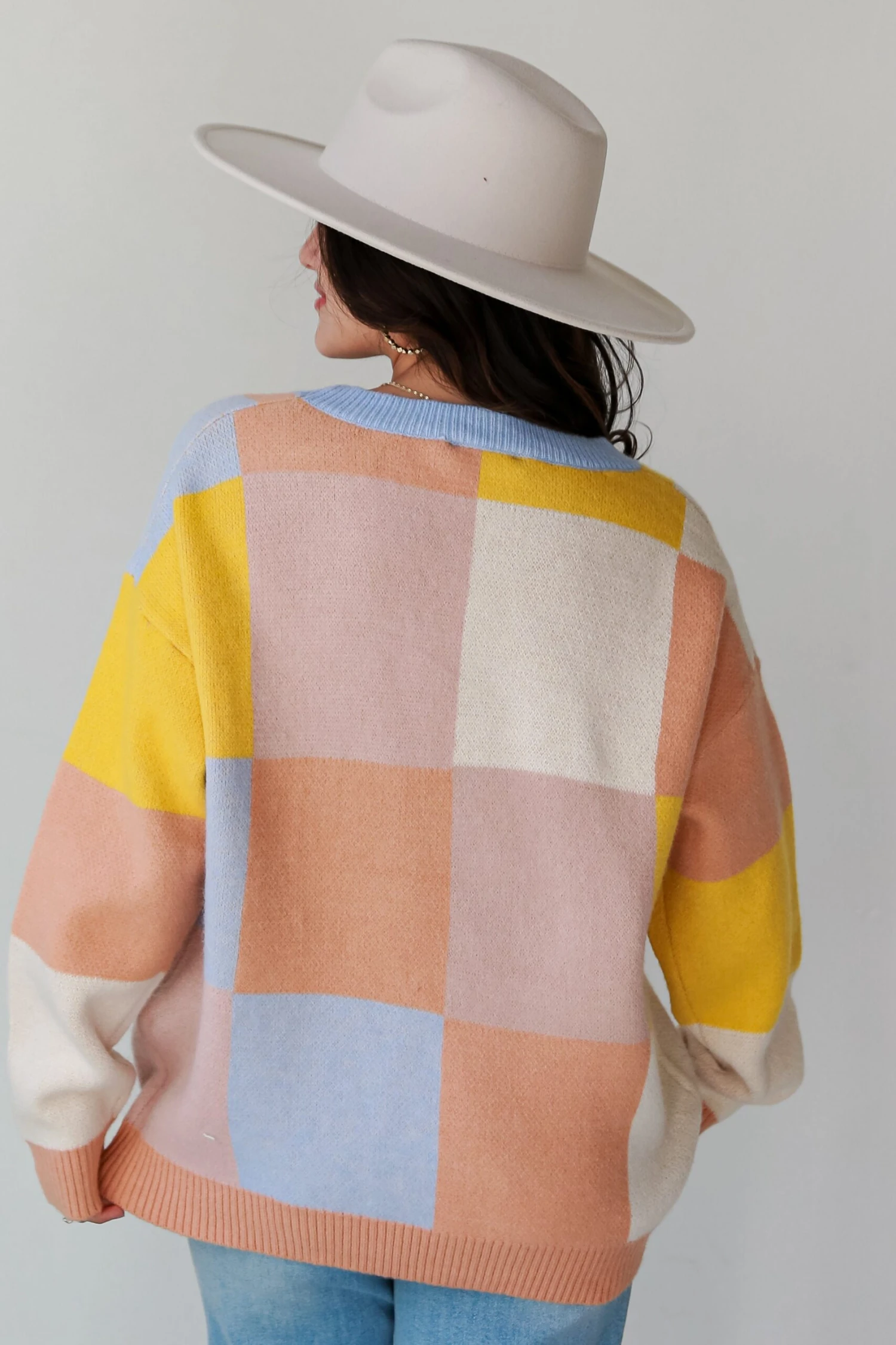 In Good Company Color Block Oversized Sweater - Image 8