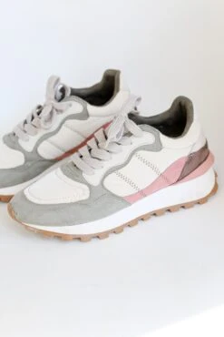 FINAL SALE - Phoebe Color Block Sneakers -Trendy Clothing Store shopdressup colorblock sneakers7 4