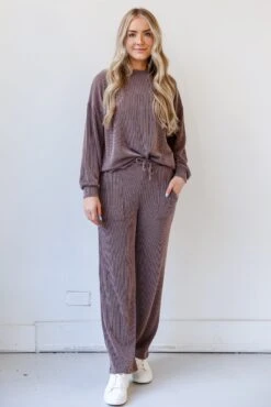 FINAL SALE - Perfect Aesthetic Corded Lounge Pants -Trendy Clothing Store shopdressup corded lounge pants 10 2cf84f7b 1d75 4c4a b0fd 3b6cc1c3703c