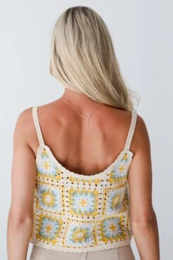 Extraordinary Darling Natural Crochet Knit Tank - DU DEAL -Trendy Clothing Store shopdressup crochet knit tank 8 79d5963a 2202 46d0 9370 bf3ed031d373