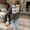 Charcoal The Dog Mom Club Sweatshirt -Trendy Clothing Store shopdressup dog mom club pullover 12