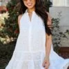 Truly So Sweet Eyelet Mini Dress -Trendy Clothing Store shopdressup eyelet mini dress 18