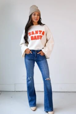 Break It Down Medium Wash Distressed Flare Jeans -Trendy Clothing Store shopdressup flare denim jeans 3 72b1e11f 66dd 4b37 a437 5bf6abb47a8e