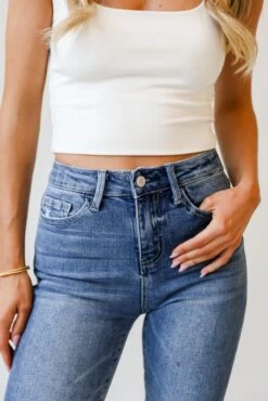 Coveted Coolness Medium Wash Flare Jeans -Trendy Clothing Store shopdressup flare denim jeans 5 b025846c a389 4a07 bdc8 656beca4d633