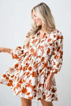 FINAL SALE - Pretty Whimsy Floral Babydoll Mini Dress -Trendy Clothing Store shopdressup floral mini dress 5 560bb226 9a7c 4f4c be57 dcac45f4da12