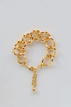 Rosie Gold Chainlink Bracelet