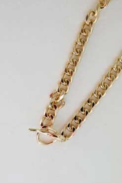 Harley Gold Chainlink Necklace