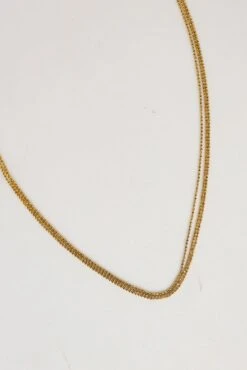 Josie Gold Layered Chain Necklace