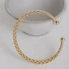 Elizabeth Gold Braided Cuff Bracelet -Trendy Clothing Store shopdressup gold cuff bracelet 8 43bedeed 0a3c 4d32 b1a5 84ca02e517df