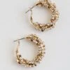 Bianca Gold Rhinestone Hoop Earrings -Trendy Clothing Store shopdressup gold hoop earrings 5 20baa467 1aba 406a 8ec2 589842f97f74