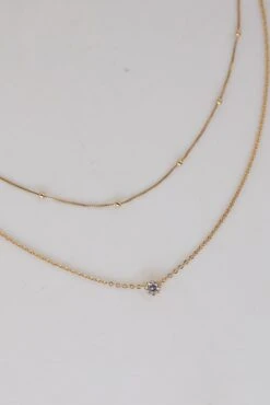 Dakota Gold Layered Chain Necklace