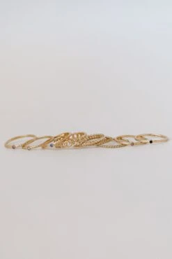 Melody Gold Ring Set