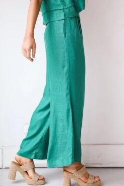 Dreamy Decision Linen Pants - DU DEAL -Trendy Clothing Store shopdressup green linen pants 9