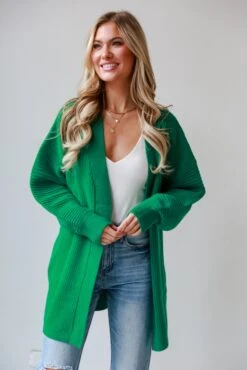 FINAL SALE - Delightfully Warm Green Sweater Cardigan -Trendy Clothing Store shopdressup green sweater cardigan 5 6d3b0404 14ed 4ad6 8bd9 c03cf6e216dd