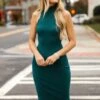 FINAL SALE - All For You Hunter Green Midi Sweater Dress - DOORBUSTER -Trendy Clothing Store shopdressup knit midi dress 2 2926618f 7f51 4040 87aa 19847b132274