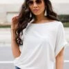 Sydney Knit Tee - DU DEAL -Trendy Clothing Store shopdressup knit tee 39