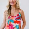 In Paradise Fuchsia Floral Tank - DU DEAL -Trendy Clothing Store shopdressup magenta floral tank 2