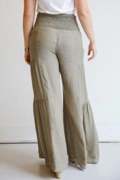 FINAL SALE - Dreamy Oasis Wide Leg Pants - DU DEAL -Trendy Clothing Store shopdressup olive wide leg pants 4 d3e22efd ddc1 48a9 828e 09f936829fe1