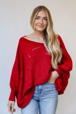 FINAL SALE - All Cozied Up Oversized Sweater -Trendy Clothing Store shopdressup oversized knit sweater 9