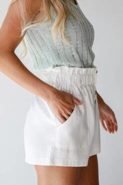 Coolest Aura Shorts -Trendy Clothing Store shopdressup paperbag waist shorts 14 263b6178 0c77 46d4 961e ac5eee39c481