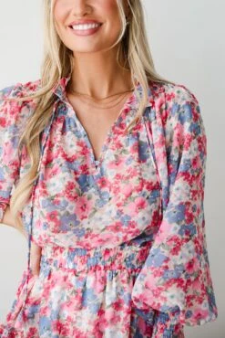 Finest Endeavor Pink Floral Mini Dress -Trendy Clothing Store shopdressup pink floral mini dress 8 dbe0d105 03fb 49bd 8880 2e289da9d63f