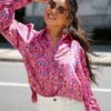 Polished Cutie Pink Satin Blouse -Trendy Clothing Store shopdressup pink satin blouse 7 8f9b1221 15b8 4f2a beed fd53fc1810ee