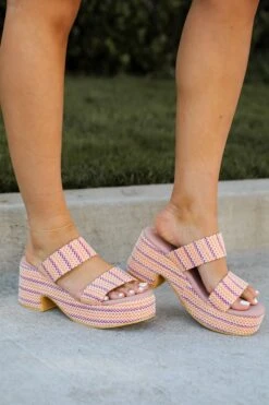 Ocean Avenue Pink Platform Espadrilles -Trendy Clothing Store shopdressup platform espadrilles 8