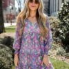 Delicate Excellence Magenta Floral Tiered Mini Dress -Trendy Clothing Store shopdressup purple floral mini dress c757a3eb e4b5 492c 89a0 28d3e48ee882