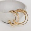 Jodie Gold Rhinestone Triple Hoop Earrings -Trendy Clothing Store shopdressup rhinestone hoop earrings 4 198e4c6e b954 45d1 af70 b33728ff15db