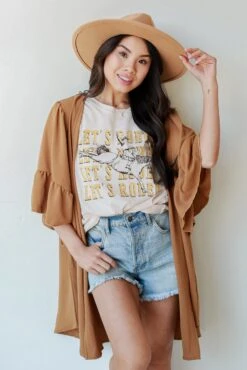 Keep Your Promises Ruffle Kimono -Trendy Clothing Store shopdressup ruffle kimono 13