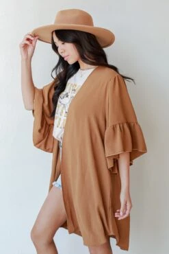 Keep Your Promises Ruffle Kimono -Trendy Clothing Store shopdressup ruffle kimono 14