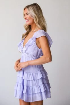 Fabulous Existence Ruffle Mini Dress -Trendy Clothing Store shopdressup ruffle mini dress 15 aadd30c3 5291 40d2 b753 6d1f4a012784