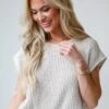 Flawless Confidence Taupe Knit Top -Trendy Clothing Store shopdressup taupe knit top 2 09395860 e0cd 4969 b3f6 1b3482c19436