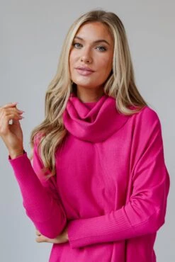 FINAL SALE - Gabby Turtleneck Oversized Sweater -Trendy Clothing Store shopdressup turtleneck sweater 13 f7e57271 6d52 44b8 bf77 210374ee72e7