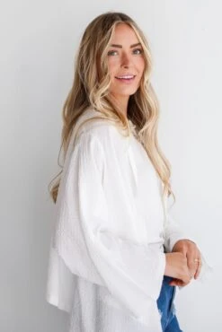 Incomparable Charm White Kimono -Trendy Clothing Store shopdressup white kimono 4