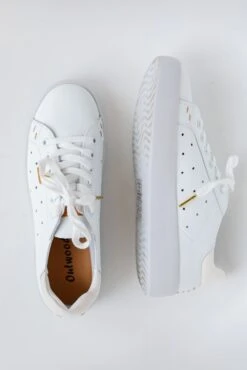 Walk With Confidence White Sneakers -Trendy Clothing Store shopdressup white sneakers 10